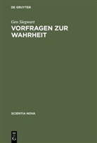 Geo Siegwart - Vorfragen zur Wahrheit
