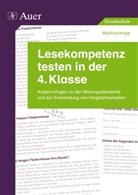 Martina Knipp, Bettner, Marco Bettner, Dinges, Erik Dinges - Lesekompetenz testen in der 4. Klasse