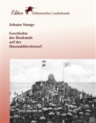 Johann Stange, Wolfgang Schulz - Geschichte des Denkmals auf der Dusenddüwelswarf