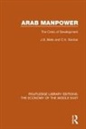 J. S. Birks, J. S. Sinclair Birks, J.S. Birks, J.s. Sinclair Birks, C. a. Sinclair, C.A. Sinclair - Arab Manpower