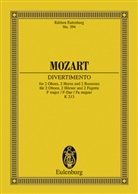 Wolfgang Amadeus Mozart, Jürge Braun, Jürgen Braun - Divertimento Nr. 8 F-Dur KV 213, Bläsersextett, Partitur