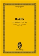 Joseph Haydn, C Robbins Landon, H. C. Robbins Landon - Sinfonie Nr. 89 F-Dur