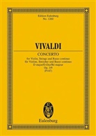 Antonio Vivaldi - L' Estro Armonico, Concerto grosso D-Dur op. 3/9, RV 230 / P 147, Partitur