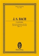 Johann Sebastian Bach, Arnold Schering - Kantate Nr.39, Partitur