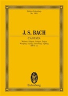 Johann Sebastian Bach, Paul Horn - Kantate Nr.12, Partitur