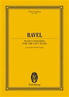 Maurice Ravel - Klavierkonzert für die linke Hand D-Dur. Piano Concerto for the left hand, D major, Studienpartitur