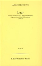 Aribert Reimann - Lear