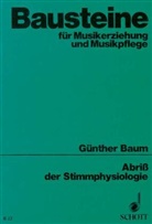 Günther Baum - Abriss der Stimmphysiologie