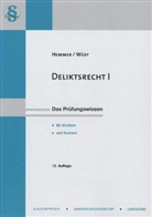 d' Alquen, Karl E. Hemmer, Karl-Edmun Hemmer, Karl-Edmund Hemmer, Achim Wüst - Deliktsrecht. Tl.1