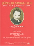 Detlef Lorenz - David Friedmann (1893-1980)