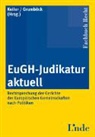 Christoph Grumböck, Stephan Keiler - EuGH-Judikatur aktuell