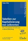 Franz Sitz - Tabellen zur Kapitalisierung von Leibrenten (f. Österreich)