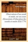 Pierre Desloges, Desloges p, Desloges P., DESLOGES PIERRE - Observations d un sourd et muet,