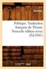 Aristote - Politique. traduction francaise