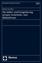 Andrea Schneiker - Die Selbst- und Koregulierung privater Sicherheits- und Militärfirmen