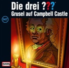 Oliver Rohrbeck, Jens Wawrczeck - Die drei ??? - Grusel auf Campbell Castle, 1 Audio-CD (Hörbuch)