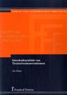 Jin Zhao - Interkulturalität von Textsortenkonventionen