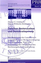 Franz-Wilhelm Dollinger, Dieter Umbach, Dieter C Umbach, Dieter C. Umbach - Zwischen Bestenauslese und Demokratieprinzip
