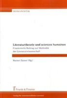 Raine Zaiser, Rainer Zaiser - Literaturtheorie und 'sciences humaines'