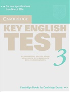 Cambridge Key English Test, New Edition - 3: Student's Book