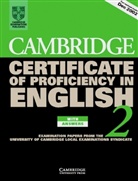Cambridge Certificate to Proficiency in English 2: Student's Book with Answers