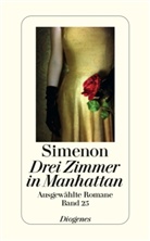 Georges Simenon - Ausgewählte Romane in 50 Bänden - Bd. 25: Drei Zimmer in Manhattan