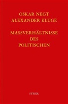Alexander Kluge, Oska Negt, Oskar Negt - Werkausgabe - 8: Maßverhältnisse des Politischen