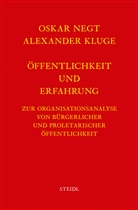 Alexander Kluge, Oska Negt, Oskar Negt - Werkausgabe - 4: Öffentlichkeit und Erfahrung