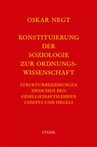 Oskar Negt - Werkausgabe - 1: Werkausgabe Bd. 1 / Konstituierung der Soziologie als Ordnungswissenschaft