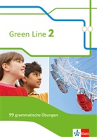 Jo Marks, Jon Marks, Alison Wooder, Harald Weisshaar - Green Line, Neue Ausgabe für Gymnasien (2014) - 2: Green Line 2 - 6. Klasse, 99 grammatische Übungen mit Lösungen