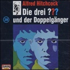 Alfred Hitchcock, Oliver Rohrbeck, Jens Wawrczeck - Die drei ??? und der Doppelgänger, 1 Audio-CD, 1 Audio-CD (Audio book)