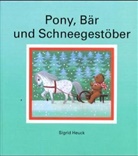 Sigrid Heuck - Pony, Bär und Schneegestöber, Mini-Bilderbuch
