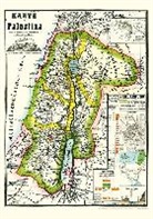 F. von Rappard, von Rappard, F von Rappard - Historische Karte von PALÄSTINA 1869 (Plano)