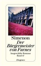 Georges Simenon - Ausgewählte Romane in 50 Bänden - Bd. 17: Der Bürgermeister von Furnes