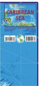 Franko Maps Franko's Caribbean Sea Guide Map