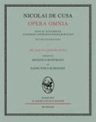 Nikolaus von Kues, Hoffmann, Hoffmann, Erns Hoffmann, Ernst Hoffmann, KLIBANSKY... - Nicolai de Cusa Opera omnia / Nicolai de Cusa Opera omnia. Volumen I