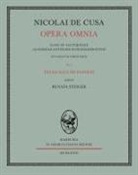 Nikolaus von Kues, Renat Steiger, Renate Steiger - Nicolai de Cusa Opera omnia / Nicolai de Cusa Opera omnia