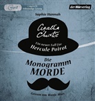 Agatha Christie, Sophi Hannah, Sophie Hannah, Wanja Mues - Die Monogramm-Morde, 1 Audio-CD, 1 MP3 (Hörbuch)