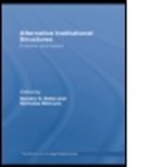 Sandra Mercuro Batie, Sandra Batie, Batie Sandra, Nicholas Mercuro, Mercuro Nicholas - Alternative Institutional Structures
