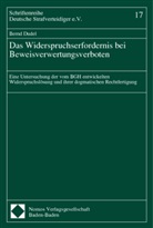 Bernd Dudel - Das Widerspruchserfordernis bei Beweisverwertungsverboten