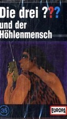 Oliver Rohrbeck, Jens Wawrczeck - Die drei Fragezeichen und . . ., Cassetten - 35: Der Höhlenmensch, 1 Cassette