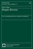 Helen Schilling, Hellen Schilling - Illegale Beweise