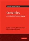 Ronnie Cann, Ronnie (University of Edinburgh) Cann, Ronnie (University of Edinburgh) Kempson Cann, Ronnie Kempson Cann, Eleni Gregoromichelaki, Eleni (King's College London) Gregoromichelaki... - Semantics