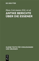Alfre Adam, Alfred Adam, Kurt Aland, Burchard, Burchard, Christoph Burchard... - Antike Berichte über die Essener