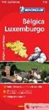 Mapa National Bélgica Luxemburgo
