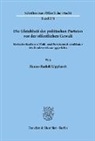 Hanns-Rudolf Lipphardt - Die Gleichheit der politischen Parteien vor der öffentlichen Gewalt.