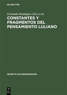 de Salas, de Salas, Fernand Domínguez, Fernando Domínguez, Jaime de Salas - Constantes y fragmentos del pensamiento luliano