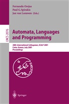 Pau G Spirakis, Paul G Spirakis, J. Van Leeuwen, Jan Van Leeuwen, F. Orejas, Fernando Orejas... - Automata, Languages and Programming
