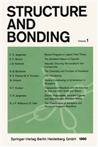 St. Ahrland, B. B. Buchanan, R. E. Feeney, J. D. Hale, R. F. Hudson, C. K. Jørgensen... - Structure and Bonding