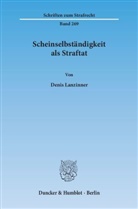 Denis Lanzinner - Scheinselbständigkeit als Straftat